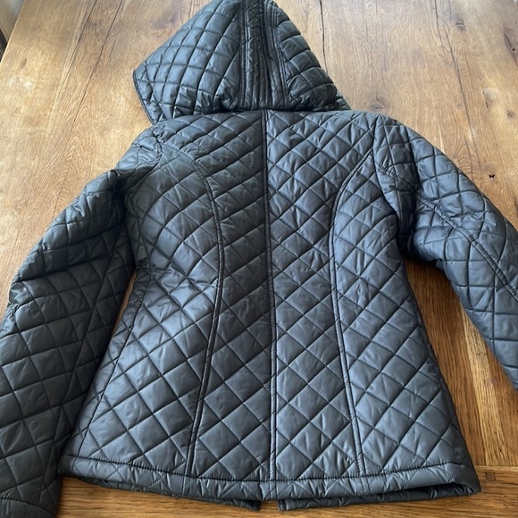 Laundry by Design Quilted Hooded insulated coat detachable hood Size XSmall - Picture 6 of 6